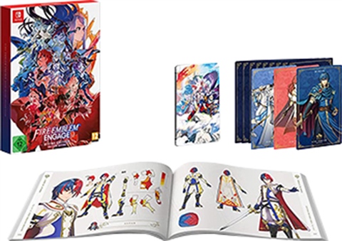 Fire shops emblem engage divine edition art book only